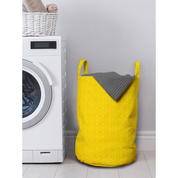 Bless international Ambesonne Yellow Laundry Bag Wayfair
